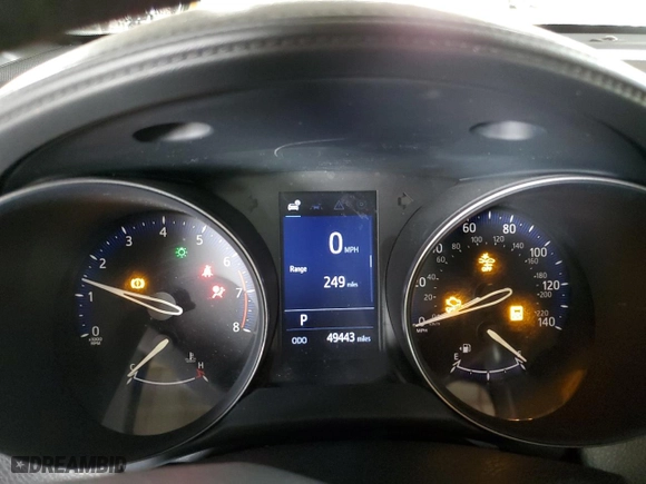 2019 Toyota C-HR XLE with VIN JTNKHMBX6K1027022, listed as a Copart auction lot 47317805 with 49,443 mi miles and Salvage Title. Bid and sale history available at carsss.com. Image 9.