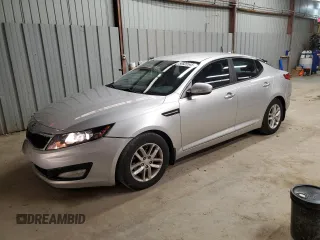 2013 Kia Optima LX with VIN KNAGM4A79D5394819, listed as a Copart auction lot 50820545 with 107,906 mi miles and Salvage Title. Bid and sale history available at DreamBid. Image 1.
