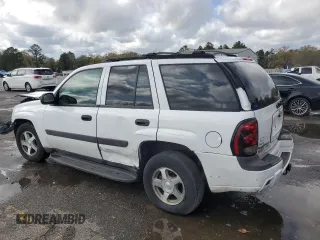 2005 Chevrolet TrailBlazer LS with VIN 1GNDS13S652324801, listed as a Copart auction lot 49913205 with 274,752 mi miles and Salvage Title. Bid and sale history available at DreamBid. Image 2.
