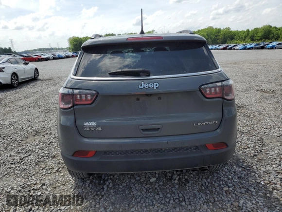 2021 Jeep Compass Limited with VIN 3C4NJDCB1MT523933, listed as a Copart auction lot 54776325 with 111,640 mi miles and Salvage title. Bid and sale history available at DreamBid. Image 6.