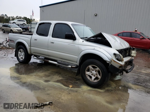 2002 Toyota Tacoma PreRunner with VIN 5TEGN92N92Z093987, listed as a Copart auction lot 45094525 with Not Provided miles and Salvage Title. Bid and sale history available at DreamBid. Image 4.