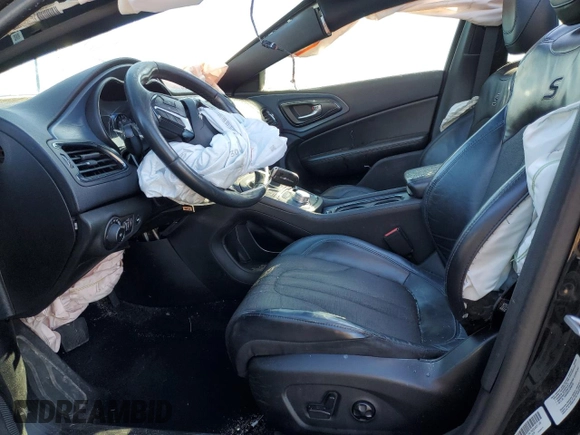2015 Chrysler 200 S with VIN 1C3CCCBG1FN647510, listed as a Copart auction lot 48948775 with 131,252 mi miles and Salvage Title. Bid and sale history available at carsss.com. Image 7.