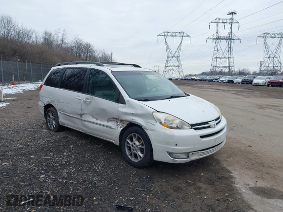 2004 Toyota Sienna XLE with VIN 5TDZA22C94S103248, listed as a IAAI auction lot 41276855 with 186,414 mi miles and . Bid and sale history available at DreamBid. Image 1.