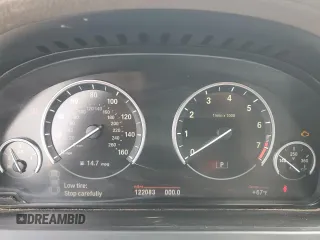 2010 BMW 7 Series 750Li xDrive with VIN WBAKC8C58ACY68671, listed as a Copart auction lot 56703235 with 122,083 mi miles and Salvage title. Bid and sale history available at DreamBid. Image 9.