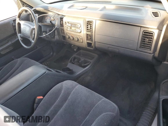 2004 Dodge Dakota Sport with VIN 1D7HL38N24S634602, listed as a Copart auction lot 74386034 with 158,855 mi miles and Salvage Title. Bid and sale history available at carsss.com. Image 8.