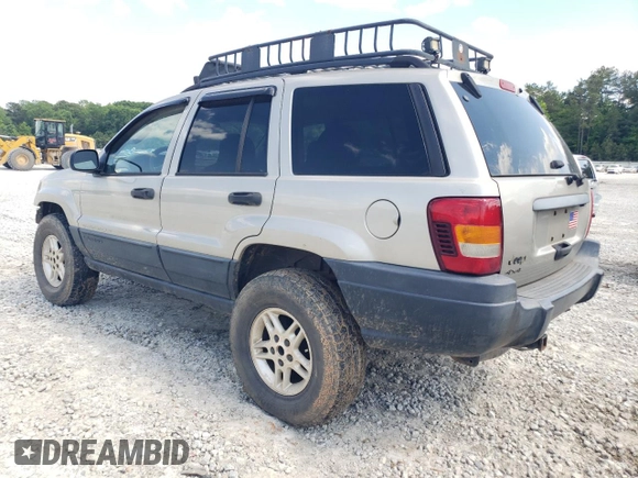 2004 Jeep Grand Cherokee Laredo z VIN 1J4GW48S84C177274, wystawiony jako Copart lot #56468855 z przebiegiem 236 014 mil mil oraz Szkoda całkowita • Salvage title. Historia ofert i sprzedaży dostępna na DreamBid. Obrazek 2.