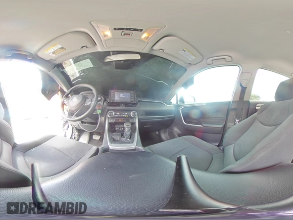 2019 Toyota RAV4 LE with VIN 2T3H1RFVXKW041886, listed as a Copart auction lot 51269445 with 45,932 mi miles and Salvage Title. Bid and sale history available at carsss.com. Image 16.