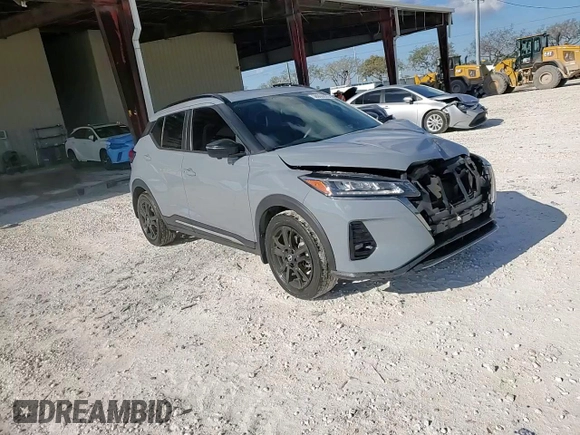 2023 Nissan Kicks SR with VIN 3N1CP5DV8PL567634, listed as a Copart auction lot 50966835 with 36,939 mi miles and Salvage Title. Bid and sale history available at carsss.com. Image 15.