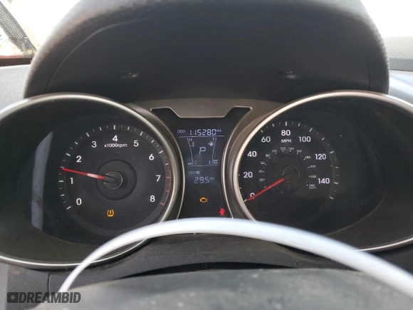 2012 Hyundai Veloster w/Gray Int with VIN KMHTC6AD6CU063931, listed as a Copart auction lot 48084985 with 115,280 mi miles and Clean Title. Bid and sale history available at carsss.com. Image 9.