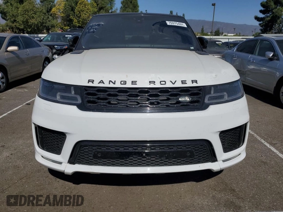 2018 Land Rover Range Rover Sport Autobiography с VIN SALWV2RE2JA807629, выставлен на аукционе Copart как лот 76975484 с пробегом Не указан миль и Списание • Salvage title. История ставок и продаж доступна на DreamBid. Изображение 5.