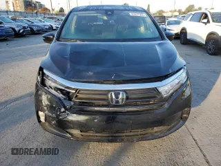 2023 Honda Odyssey EX-L with VIN 5FNRL6H66PB060032, listed as a Copart auction lot 83077304 with 15,169 mi miles and Salvage Title. Bid and sale history available at carsss.com. Image 5.