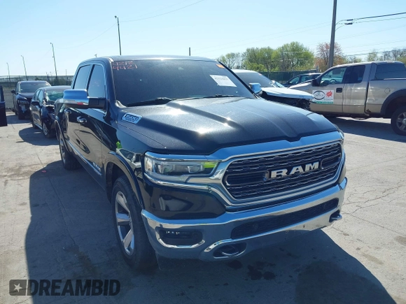 2020 Ram 1500 Limited with VIN 1C6SRFHT1LN219449, listed as a IAAI auction lot 42124421 with 117,976 mi miles and . Bid and sale history available at DreamBid. Image 1.