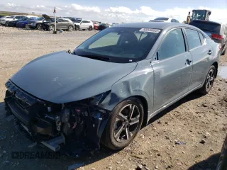 2025 Nissan Sentra SV with VIN 3N1AB8CV2SY216979, listed as a Copart auction lot 50046865 with 1,037 mi miles and Salvage Title. Bid and sale history available at carsss.com. Image 1.