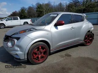 2014 Nissan Juke NISMO RS with VIN JN8DF5MV1ET150180, listed as a Copart auction lot 74289044 with 142,268 mi miles and Salvage Title. Bid and sale history available at carsss.com. Image 1.