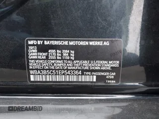 2014 BMW 3 Series 328i xDrive with VIN WBA3B5C51EP543364, listed as a IAAI auction lot 42138365 with 145,243 mi miles and . Bid and sale history available at DreamBid. Image 9.