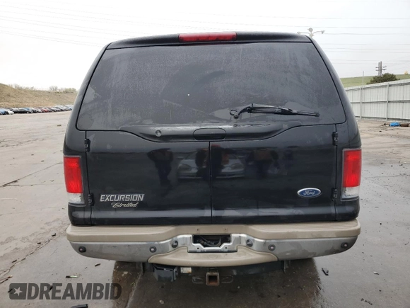 2001 Ford Excursion Limited with VIN 1FMSU43F51EB75087, listed as a Copart auction lot 54844495 with 290,096 mi miles and Salvage Title. Bid and sale history available at DreamBid. Image 6.
