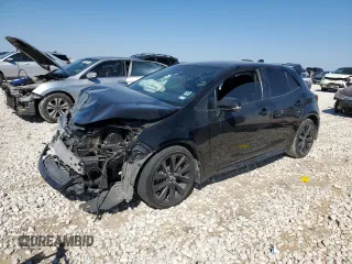 2023 Toyota Corolla Hatchback XSE with VIN JTNC4MBE5P3201611, listed as a Copart auction lot 46159305 with 14,316 mi miles and Salvage Title. Bid and sale history available at carsss.com. Image 1.