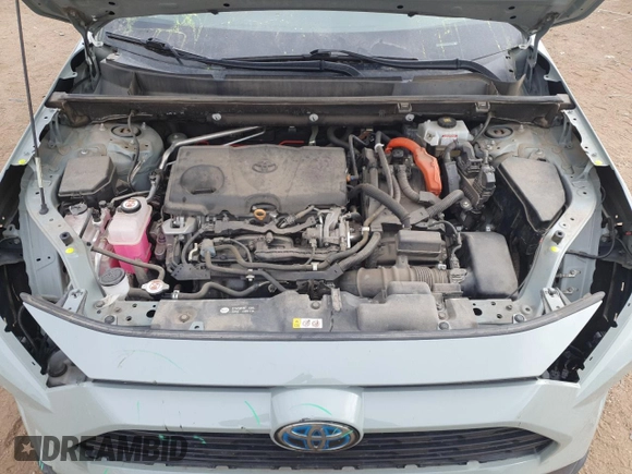 2020 Toyota RAV4 Hybrid XLE with VIN 2T3RWRFV2LW057300, listed as a Copart auction lot 54762655 with 96,624 mi miles and Salvage title. Bid and sale history available at DreamBid. Image 12.