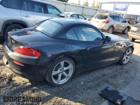 2014 BMW Z4 sDrive28i with VIN WBALL5C59EE717433, listed as a Copart auction lot 89358295 with 133,704 mi miles and Salvage Title. Bid and sale history available at carsss.com. Image 3.