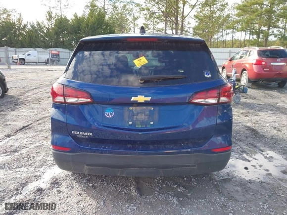 2022 Chevrolet Equinox LS with VIN 3GNAXHEV9NS240299, listed as a IAAI auction lot 41326726 with 74,036 mi miles. Bid and sale history available at carsss.com. Image 17.