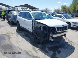 2020 Jeep Cherokee Altitude with VIN 1C4PJMLN7LD554191, listed as a IAAI auction lot 41975413 with 55,923 mi miles. Bid and sale history available at carsss.com. Image 1.
