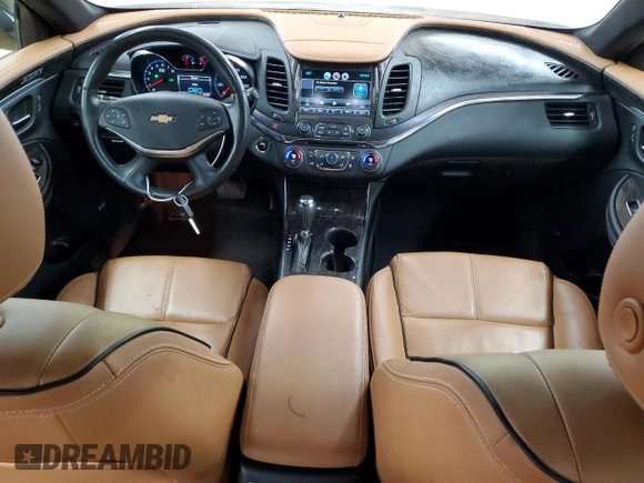 2015 Chevrolet Impala LTZ with VIN 2G1165S36F9194273, listed as a Copart auction lot 53735905 with 92,696 mi miles and Salvage Title. Bid and sale history available at DreamBid. Image 8.