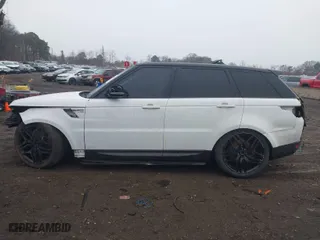 2017 Land Rover Range Rover Sport with VIN SALWR2FE9HA132445, listed as a IAAI auction lot 41638642 with 104,667 mi miles. Bid and sale history available at carsss.com. Image 13.