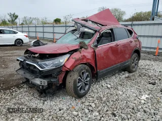 2020 Honda CR-V EX with VIN 5J6RW2H59LL001632, listed as a Copart auction lot 55226595 with Not provided miles and Salvage title. Bid and sale history available at DreamBid. Image 1.