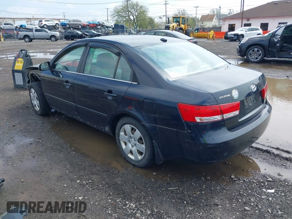 2007 Hyundai Sonata GLS with VIN 5NPET46C97H297143, listed as a IAAI auction lot 42182238 with 61,479 mi miles and . Bid and sale history available at DreamBid. Image 3.