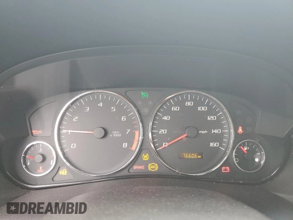 2006 Cadillac CTS with VIN 1G6DP577X60147354, listed as a Copart auction lot 73863824 with 76,606 mi miles and Salvage Title. Bid and sale history available at carsss.com. Image 9.