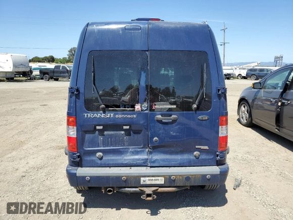 2010 Ford Transit Connect XLT с VIN NM0KS9BN6AT032660, выставлен на аукционе Copart как лот 59160965 с пробегом Не указан миль и Списание • Salvage title. История ставок и продаж доступна на DreamBid. Изображение 6.