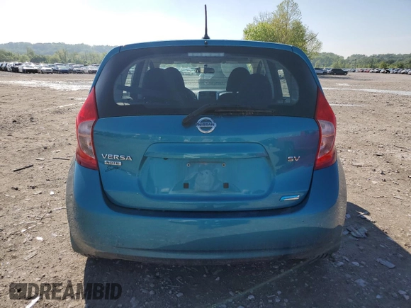 2014 Nissan Note SV with VIN 3N1CE2CP7EL426123, listed as a Copart auction lot 55440145 with 86,912 mi miles and Salvage title. Bid and sale history available at DreamBid. Image 6.