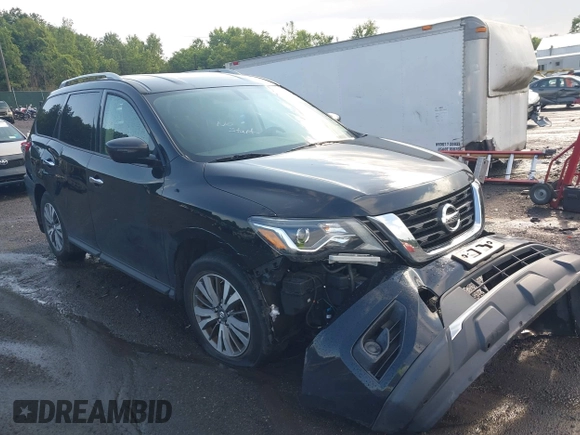 2017 Nissan Pathfinder Platinum with VIN 5N1DR2MM7HC639367, listed as a IAAI auction lot 42731415 with 89,673 mi miles and . Bid and sale history available at DreamBid. Image 1.