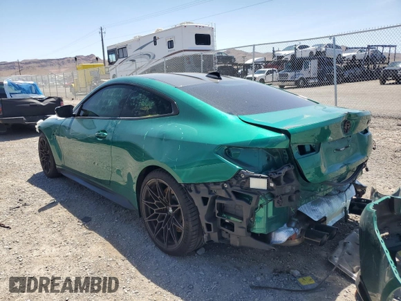 2022 BMW M4 Competition z VIN WBS33AZ00NCH99373, wystawiony jako Copart lot #53311544 z przebiegiem 22 471 mil mil oraz Szkoda całkowita • Salvage title. Historia ofert i sprzedaży dostępna na DreamBid. Obrazek 2.