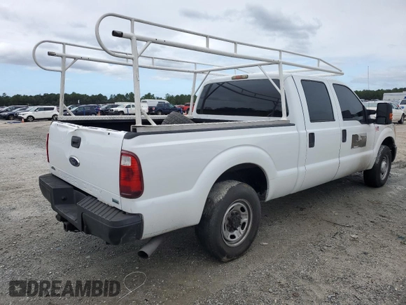 2011 Ford F-250 XL with VIN 1FT7W2A64BEA31009, listed as a Copart auction lot 75321624 with Not Provided miles and Salvage Title. Bid and sale history available at carsss.com. Image 3.
