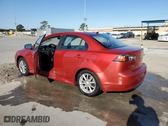 2015 Mitsubishi Lancer ES with VIN JA32U2FU6FU005626, listed as a Copart auction lot 75910944 with 69,495 mi miles and Salvage Title. Bid and sale history available at carsss.com. Image 2.