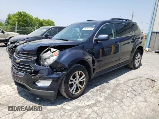 2016 Chevrolet Equinox LT z VIN 2GNFLFEK2G6203866, wystawiony jako Copart lot #59361245 z przebiegiem 128 235 mil mil oraz Szkoda całkowita • Salvage title. Historia ofert i sprzedaży dostępna na DreamBid. Obrazek 1.