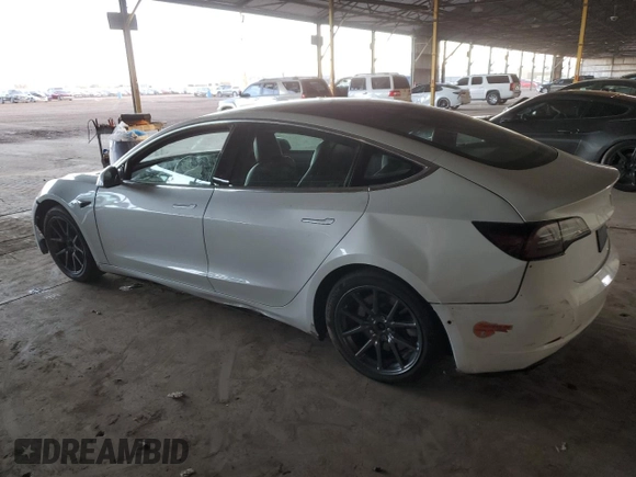 2019 Tesla Model 3 Mid Range with VIN 5YJ3E1EA3KF425125, listed as a Copart auction lot 82681864 with 105,345 mi miles and Salvage Title. Bid and sale history available at DreamBid. Image 2.