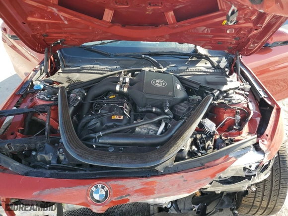 2020 BMW M4 with VIN WBS4Z9C01L5N48032, listed as a Copart auction lot 85590344 with 50,164 mi miles and Salvage Title. Bid and sale history available at carsss.com. Image 12.