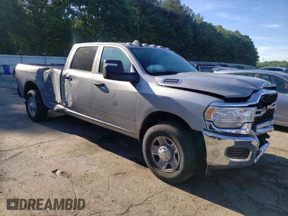 2023 Ram 2500 Tradesman with VIN 3C6UR4HJ2PG516319, listed as a Copart auction lot 56374694 with 6,823 mi miles and Salvage Title. Bid and sale history available at carsss.com. Image 4.