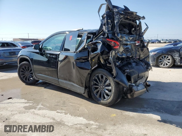 2022 Chevrolet Traverse RS with VIN 1GNERJKW6NJ111518, listed as a Copart auction lot 77961484 with 33,592 mi miles and Non repairable. Bid and sale history available at DreamBid. Image 2.