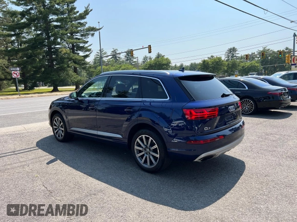 2019 Audi Q7 Premium Plus with VIN WA1LAAF75KD041511, listed as a Copart auction lot 61382725 with 165,707 mi miles and Clean title. Bid and sale history available at DreamBid. Image 3.