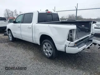 2020 Ram 1500 Big Horn with VIN 1C6SRFFT7LN407136, listed as a IAAI auction lot 41910266 with 21,703 mi miles. Bid and sale history available at carsss.com. Image 3.