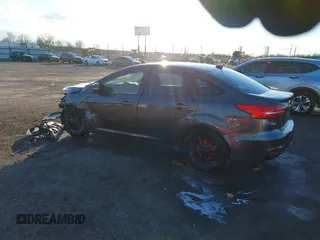 2015 Ford Focus SE with VIN 1FADP3F29FL384879, listed as a IAAI auction lot 41335839 with 107,871 mi miles. Bid and sale history available at carsss.com. Image 3.