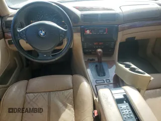 2001 BMW 7 Series 740iA with VIN WBAGG834X1DN83336, listed as a Copart auction lot 80878274 with 225,466 mi miles and Non Repairable. Bid and sale history available at carsss.com. Image 8.