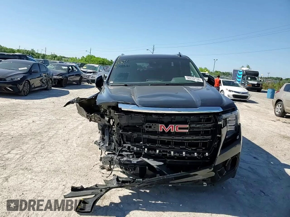 2023 GMC Yukon SLT with VIN 1GKS2BKD6PR486337, listed as a Copart auction lot 58232134 with 3,112 mi miles and Salvage Title. Bid and sale history available at carsss.com. Image 12.