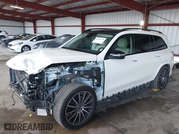 2022 Mercedes-Benz GLS with VIN 4JGFF5KE4NA793413, listed as a IAAI auction lot 41529276 with 29,692 mi miles. Bid and sale history available at carsss.com. Image 18.