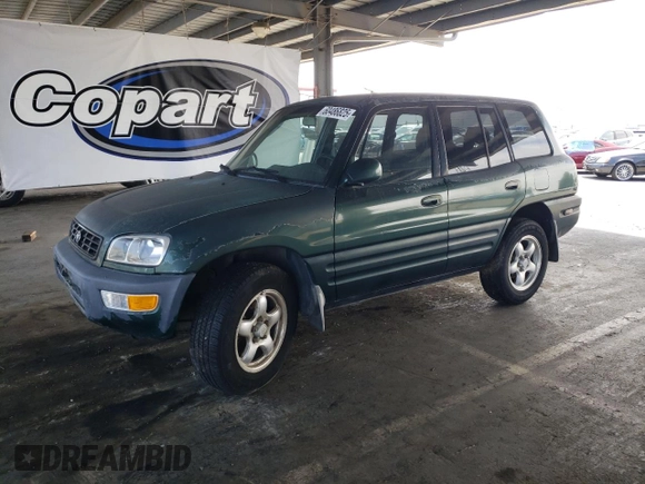 2000 Toyota RAV4 z VIN JT3GP10V6Y7072582, wystawiony jako Copart lot #60486825 z przebiegiem 182 699 mil mil oraz Szkoda całkowita • Salvage title. Historia ofert i sprzedaży dostępna na DreamBid. Obrazek 1.