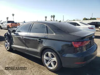 2018 Audi A3 Sedan Premium with VIN WAUAUGFFXJ1041709, listed as a Copart auction lot 52423645 with 100,440 mi miles and Salvage Title. Bid and sale history available at carsss.com. Image 2.