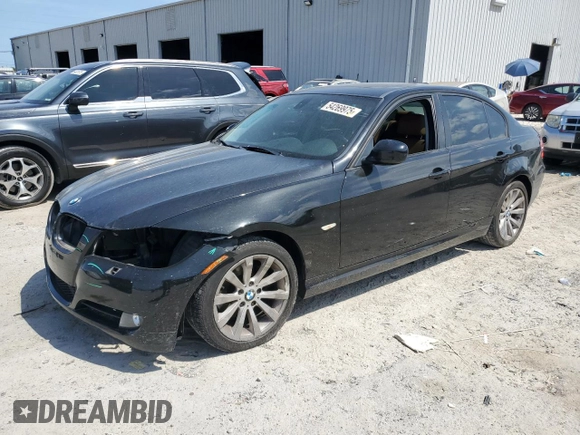 2011 BMW 3 Series 328i xDrive with VIN WBAPK5C51BA993726, listed as a Copart auction lot 54269975 with 123,267 mi miles and Salvage Title. Bid and sale history available at DreamBid. Image 1.